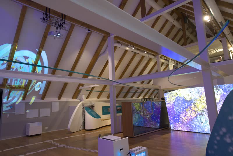 Setting up Farbexplosion at the Westfälische Salzwelten, 17 October 2026