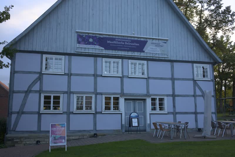 The Westfälische Salzwelten in Bad Sassendorf on the afternoon before Farbexplosion, 17 October 2026
