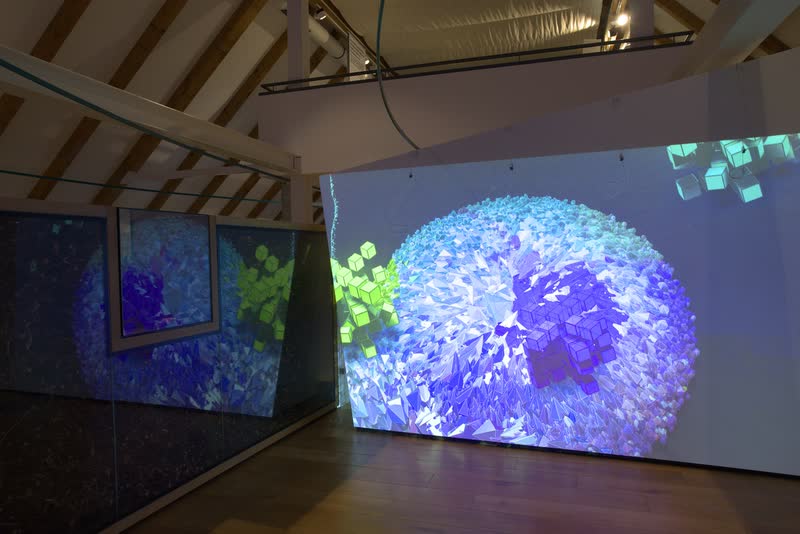Setting up Farbexplosion at the Westfälische Salzwelten, 17 October 2026