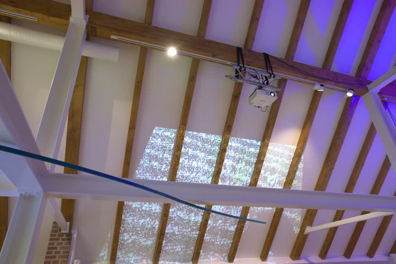 Setting up Farbexplosion at the Westfälische Salzwelten, 17 October 2026