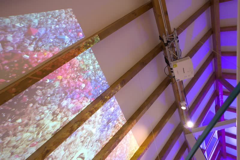 Setting up Farbexplosion at the Westfälische Salzwelten, 17 October 2026